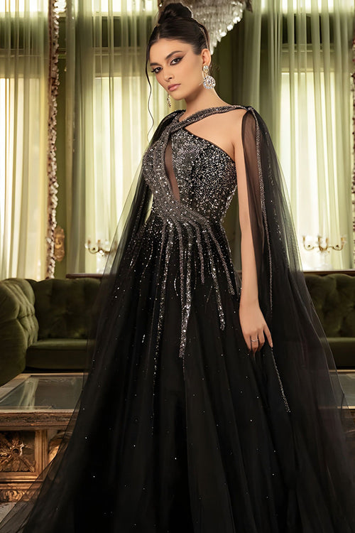 Formal Dress Midriff Cutout A-Line Prom Gown By Royal Queen RQ8188