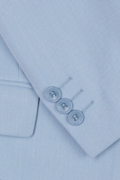 Liam Kids Powder Blue Suit (5-Piece Set) by BLACKTIE