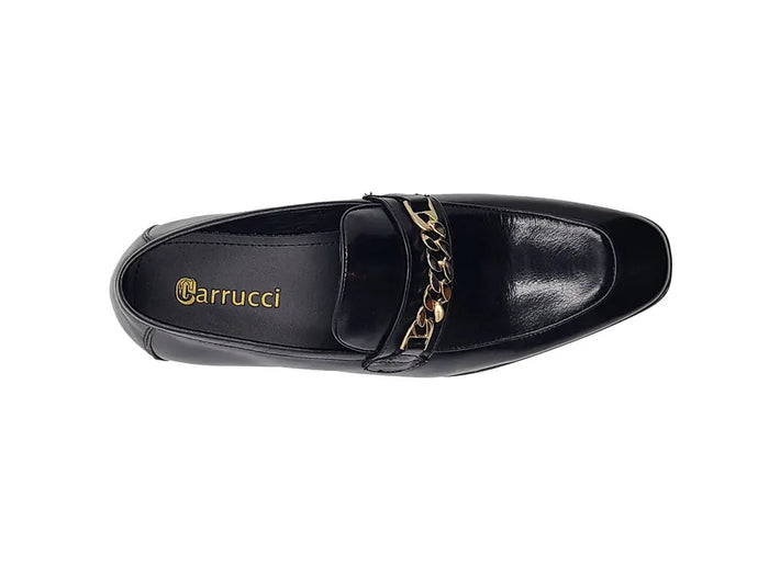 Carrucci Beveled Squared Toe Loafer