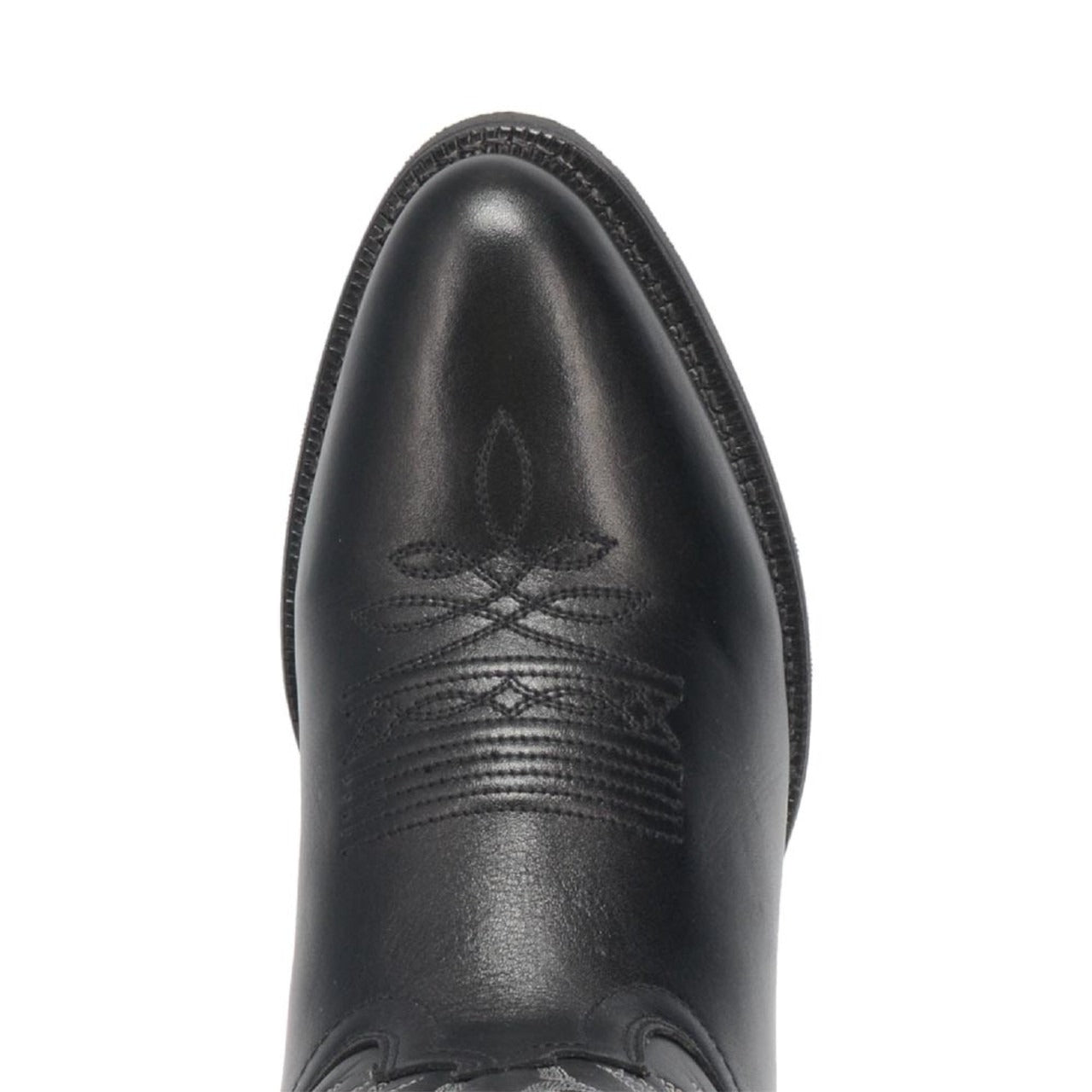 Laredo Birchwood Black Leather Round Toe Boots for Men