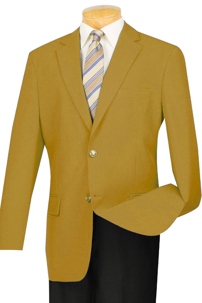Mens 2 Button Poplin Dress Blazer in Burgundy by Vinci