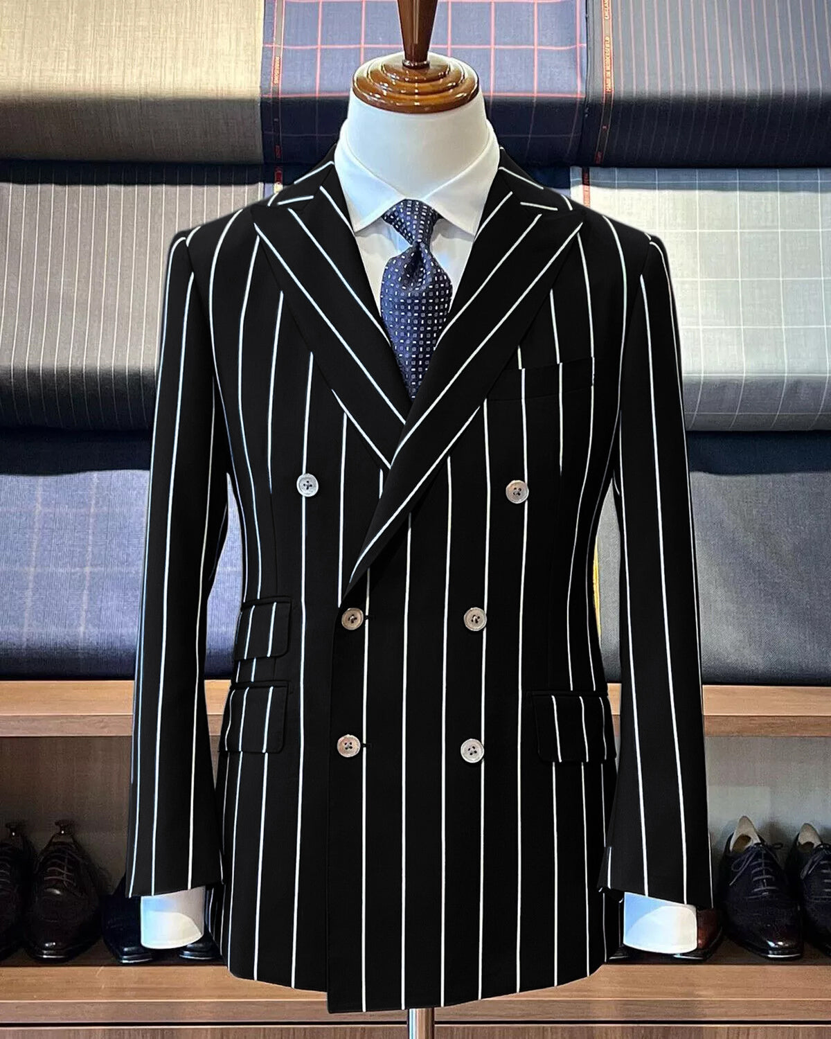 スーツ Late 50s style herringbone stripes Late 50s style herringbone stripes