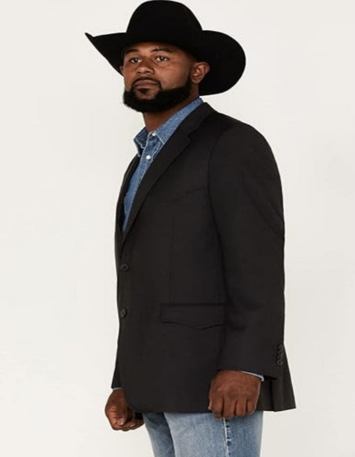 Saco Vaquero Western Blazer - Saco Para Hombre - Cowboy Blazer in Black Color
