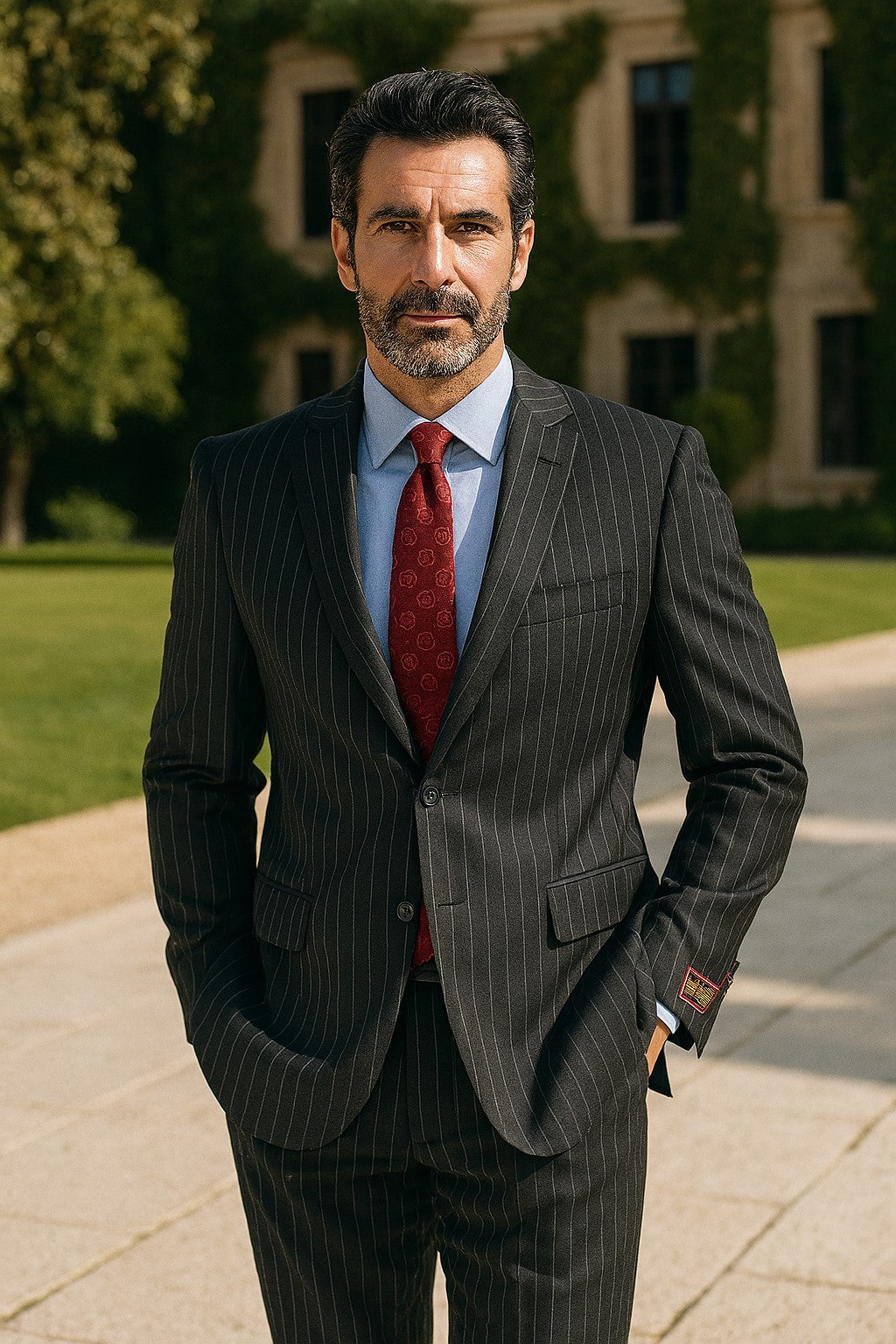 black-pinstripe-single-breasted-suit