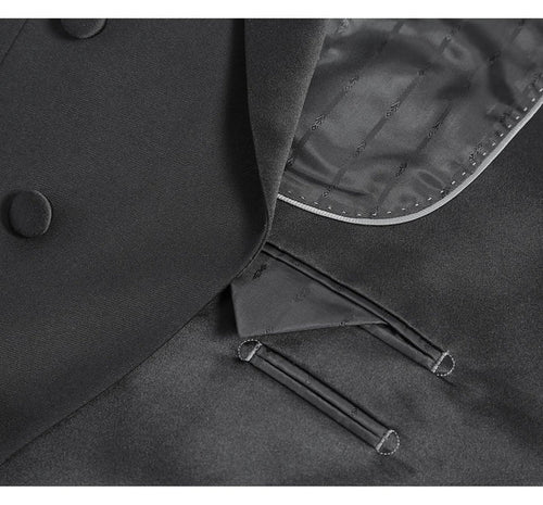 Mens 80s Prom Suit Perfect Outfit - Mens Classic Full Dress Tail Black Tuxedo