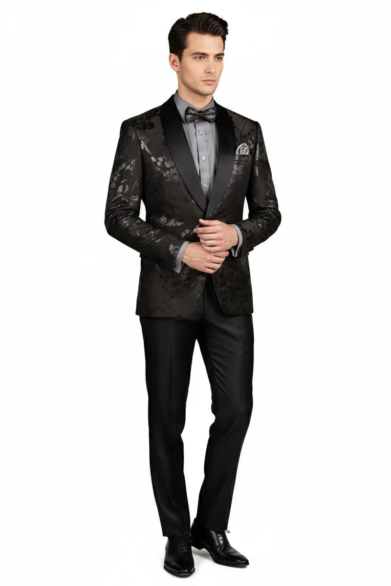 Black Tuxedos Jacket – SuitUSA