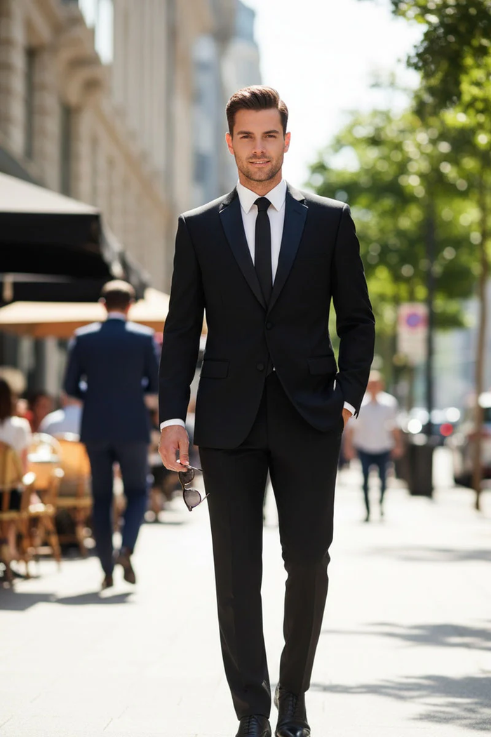 Black Vinci Tuxedo