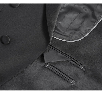 Unique Prom Suits - Interesting Fun - Mens Classic Full Dress Tail Black Tuxedo