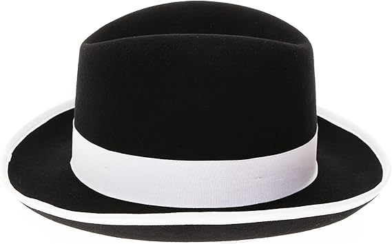 Premium Godfather Hat - Homburg Hat - Men's Homburg by USA Men's Outlet