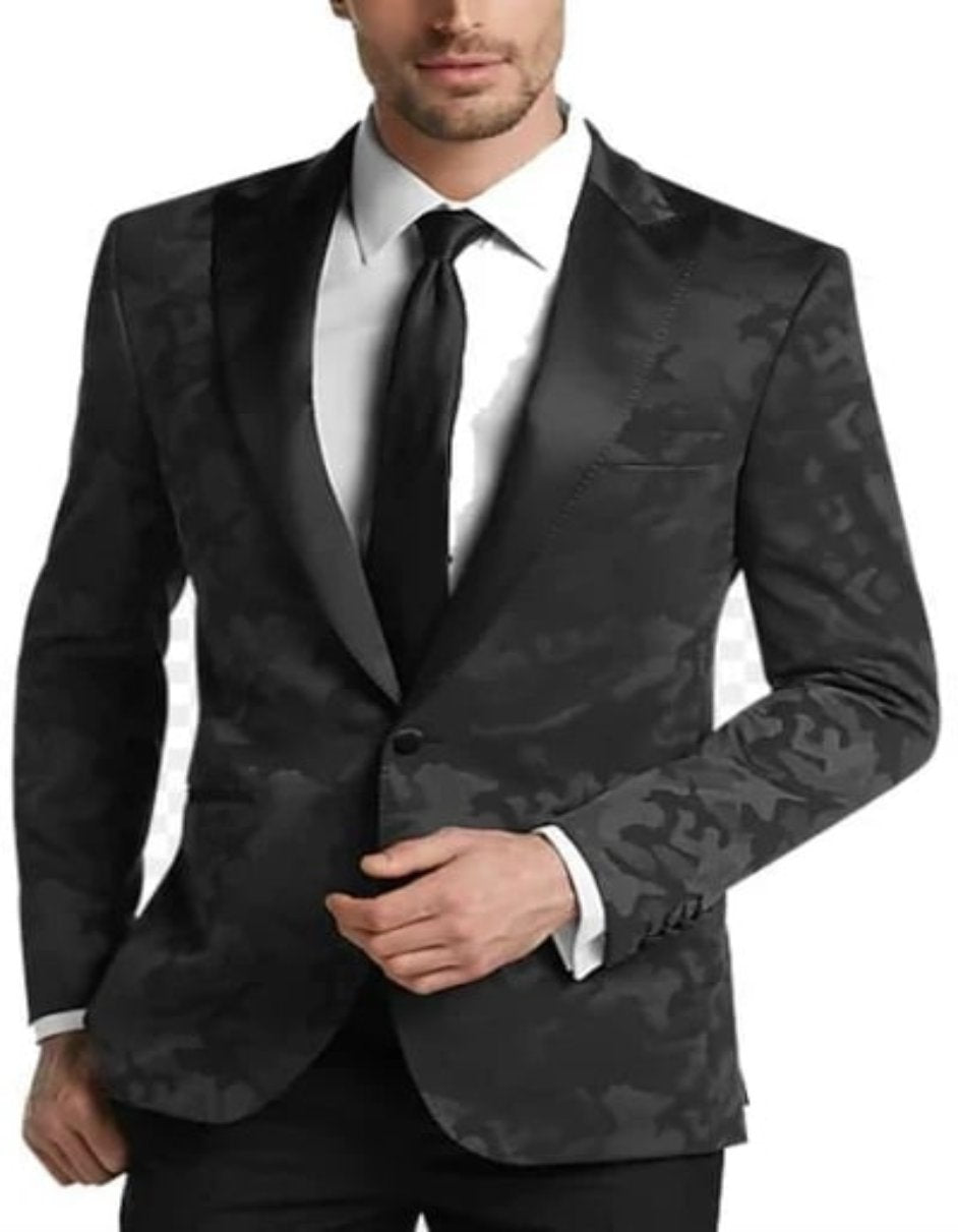 Camo Tuxedo - Camo Suit Camouflage Tuxedo - Camo Wedding Single Breasted Suit – SuitUSA