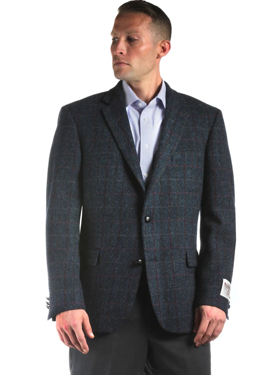 Mens Formal Wear Blazer – Two-Button Closure with Stylish Flap Pockets