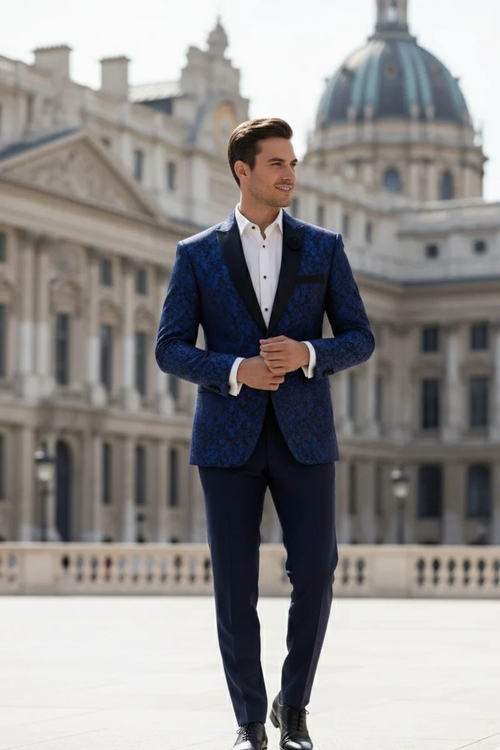 Blue Tuxedo Jacket