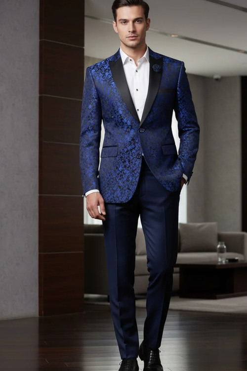 Blue Tuxedo Jacket