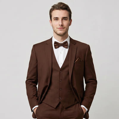 Brown Suits