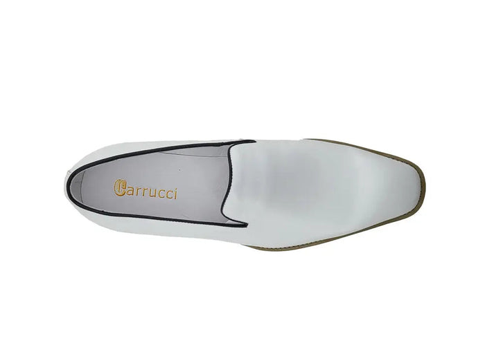 Carrucci Burnished Wholecut Loafer Lightweight Sole