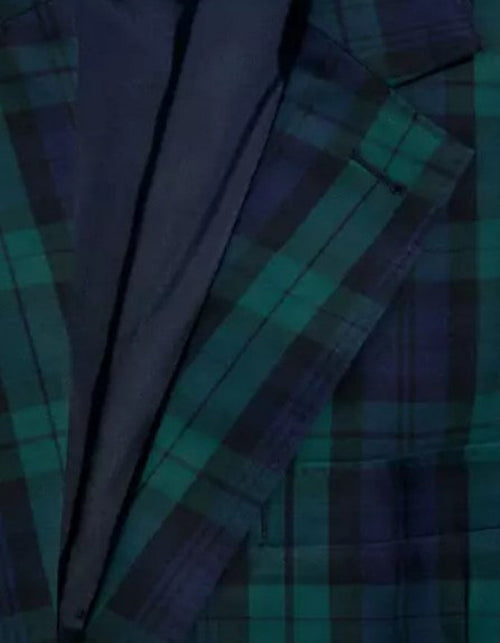 Plaid Dinner Jackets - Green Tartan Sportcoat by Menssuitsatlantain