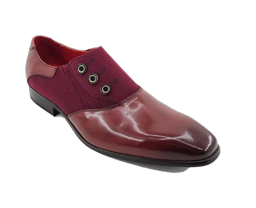 Carrucci Button-Up Leather Loafer - Luxury Slip-On Shoes