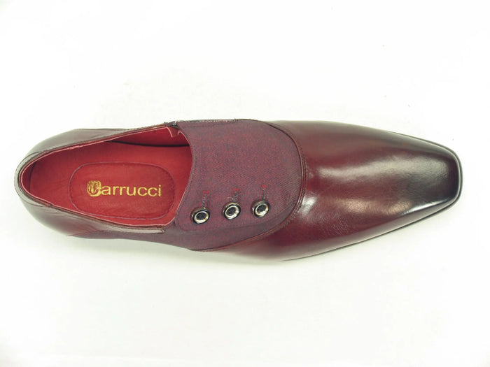 Carrucci Button-Up Leather Loafer - Luxury Slip-On Shoes