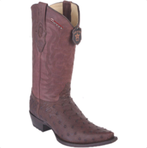 Men’s Los Altos Ostrich Boots Snip Toe (Premium)
