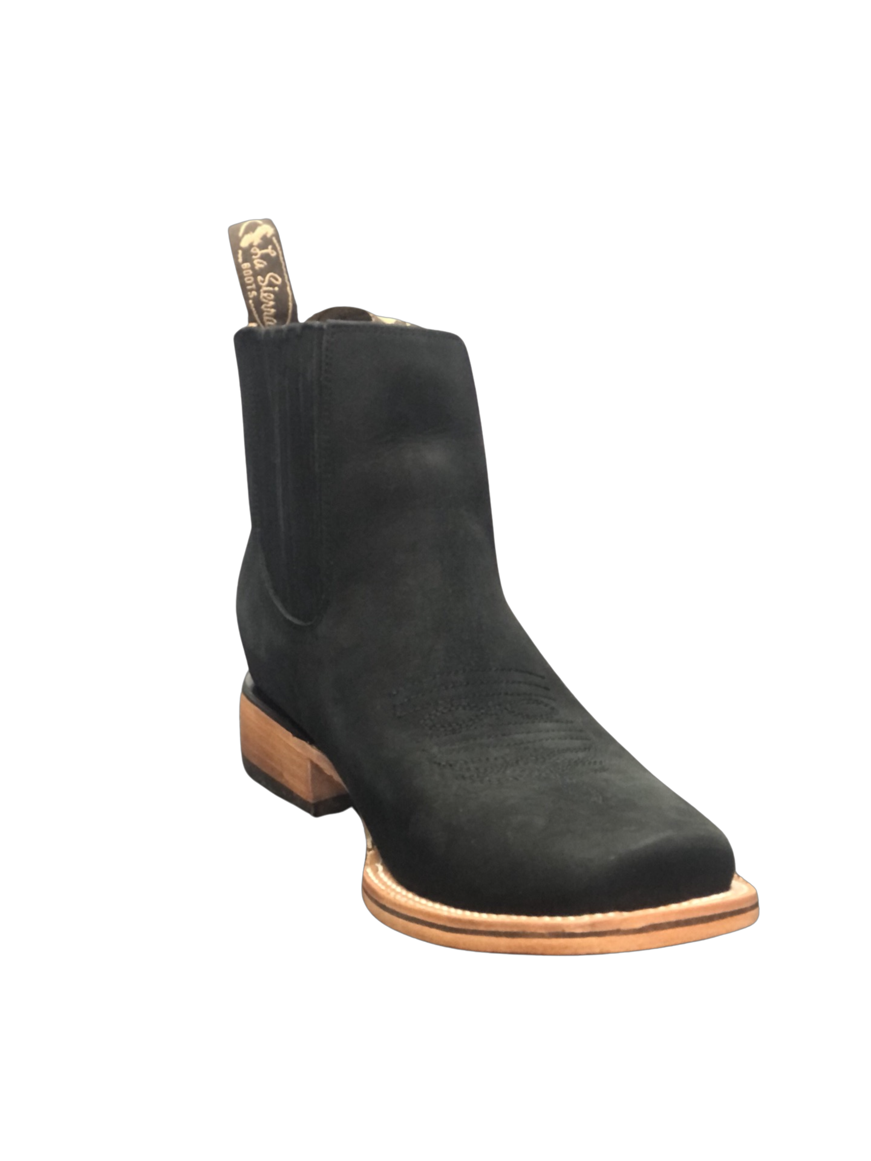 Botines Charros La Sierra Boots con Punta Cuadrada
