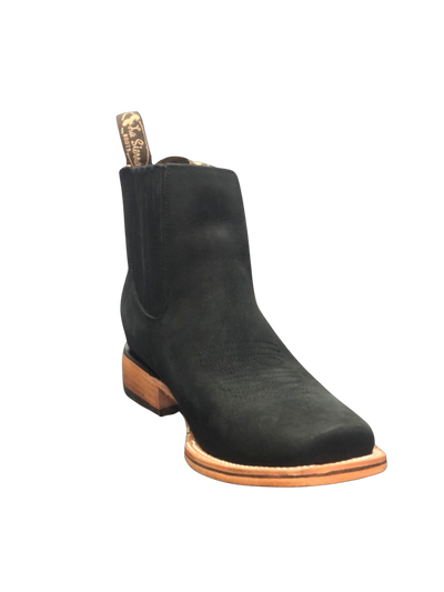 Botines Charros La Sierra Boots con Punta Cuadrada