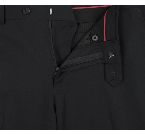 Black Prom Tuxedo Suit - Black Wedding Suit - Mens Traditional Slim Fit Shawl Collar Tuxedo by PROMTUXEDO