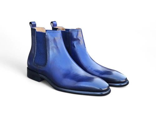Carrucci Calfskin Leather Chelsea Boot