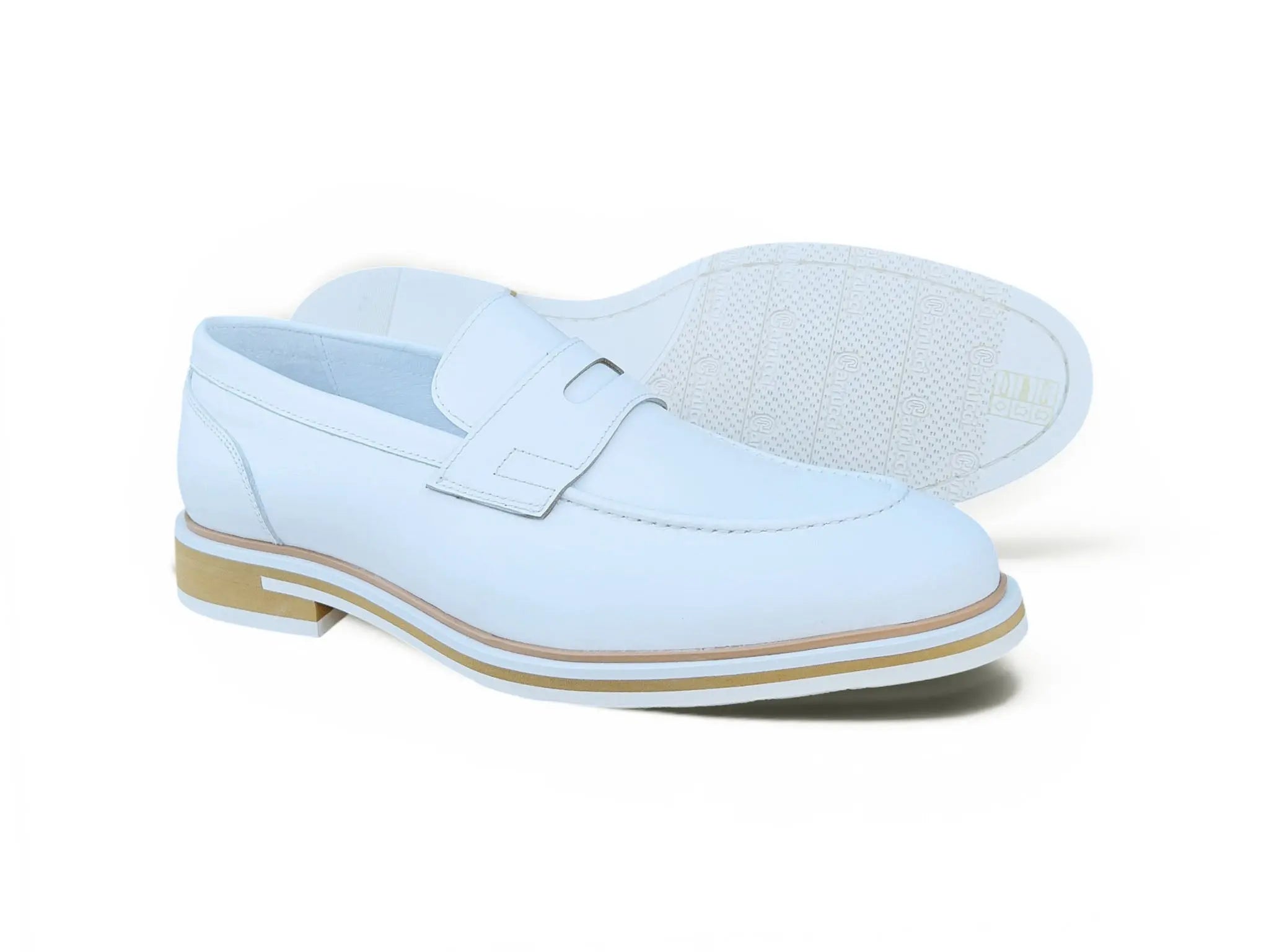 Carrucci Penny Loafer: Premium Calfskin Leather - [Color if applicable]