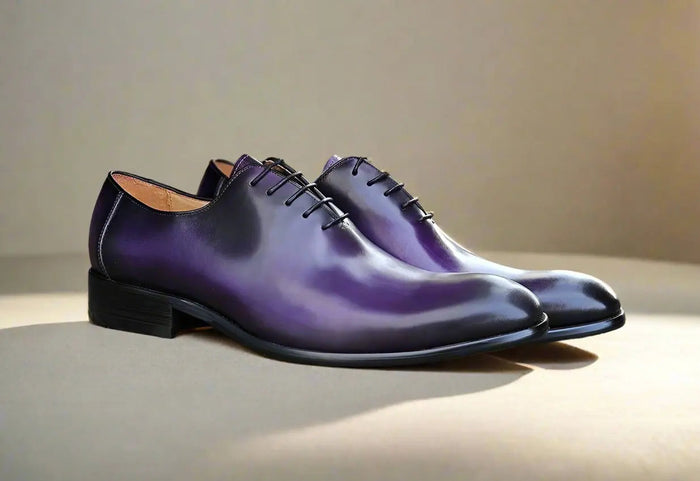 Carrucci Calfskin Whole Cut Lace-up Oxford