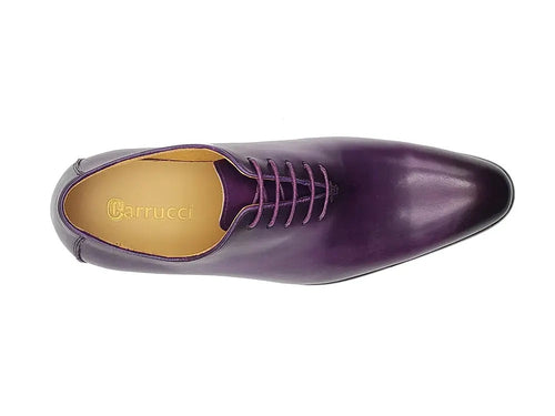 Carrucci Calfskin Whole Cut Lace-up Oxford