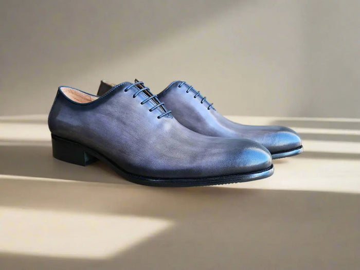 Carrucci Calfskin Whole Cut Lace-up Oxford