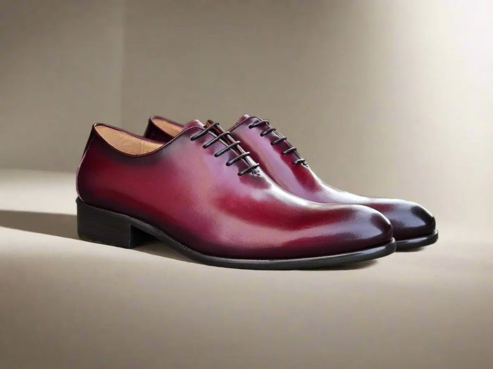 Carrucci Calfskin Whole Cut Lace-up Oxford