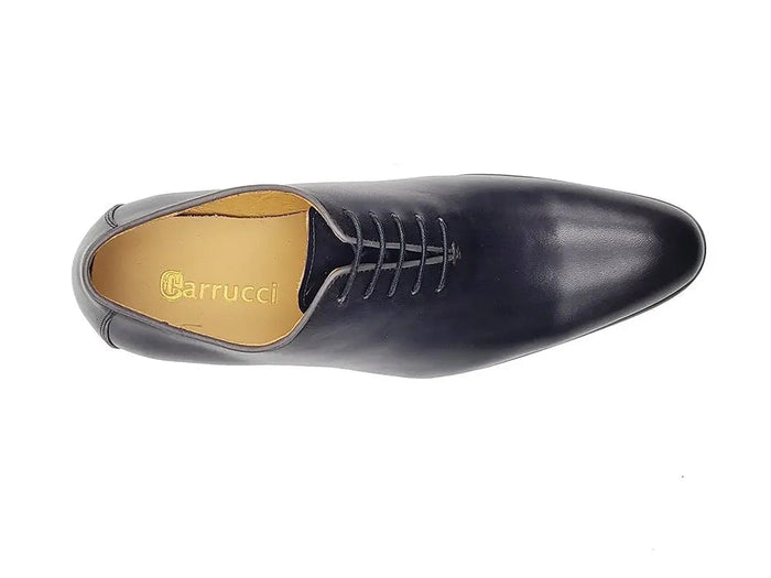 Carrucci Calfskin Whole Cut Lace-up Oxford