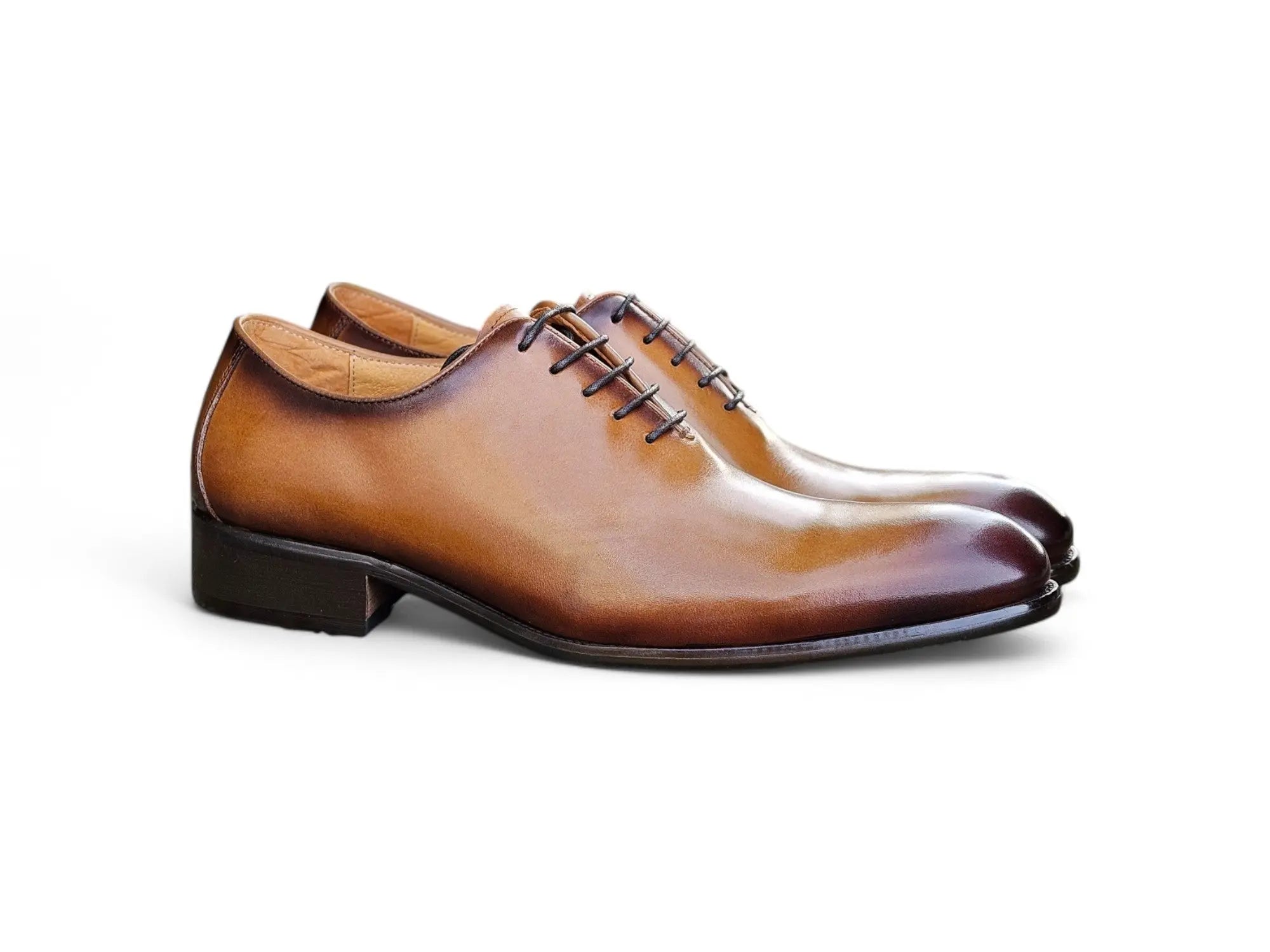 Calfskin Whole Cut Lace-up Oxford