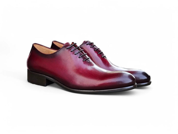 Carrucci Calfskin Whole Cut Lace-up Oxford