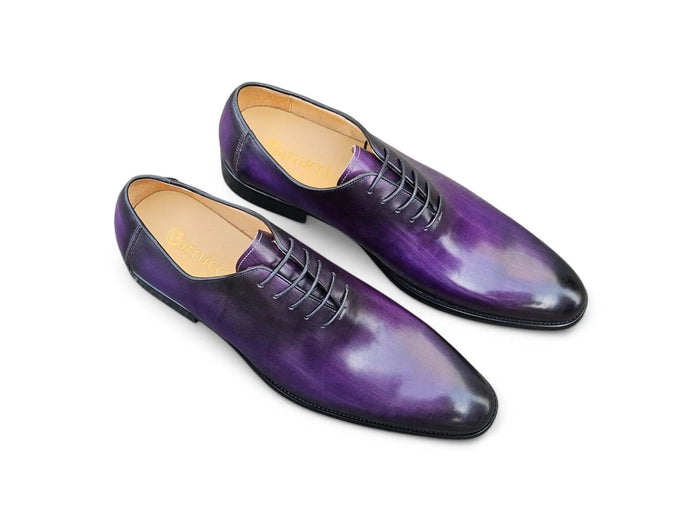 Carrucci Calfskin Whole Cut Lace-up Oxford