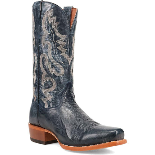 Dan Post Mens Calvin Blue 13 Toe Shape 7 Leather Boot Dan Post Boots