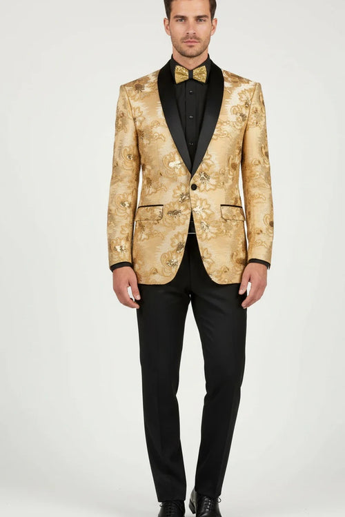 Champagne Tuxedo Jacket