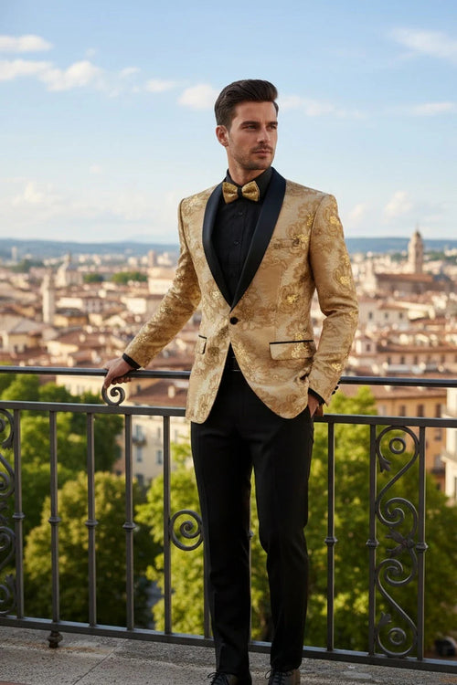 Champagne Tuxedo Jacket