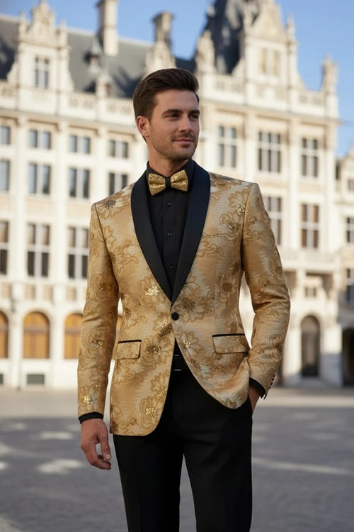 Champagne Tuxedo Jacket
