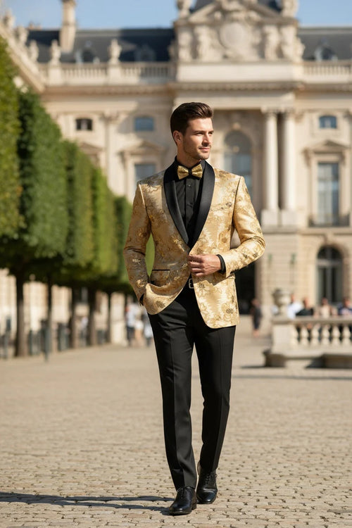Champagne Tuxedo Jacket