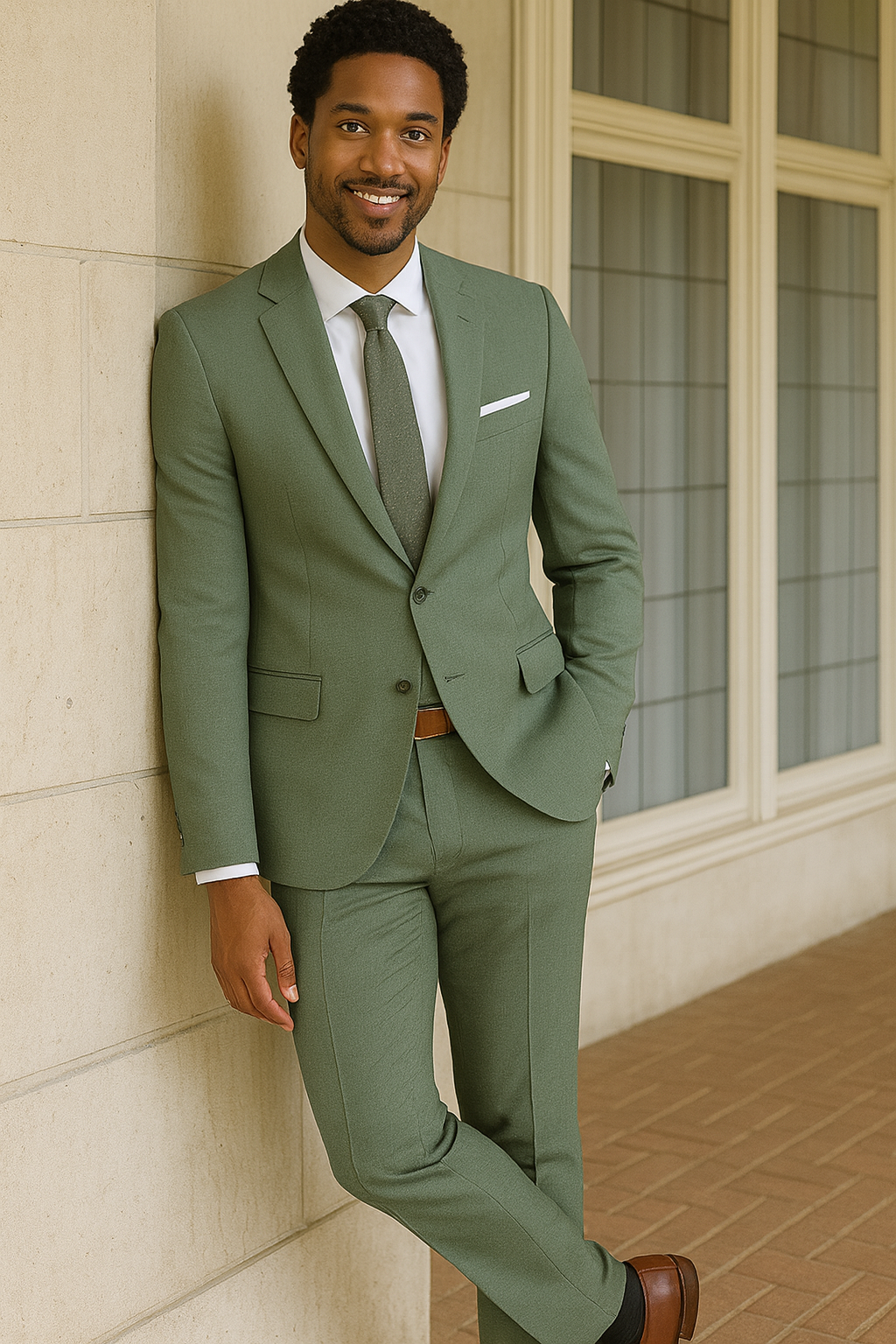 Sage Green Suits - Green Wedding Suit - Summer Suit