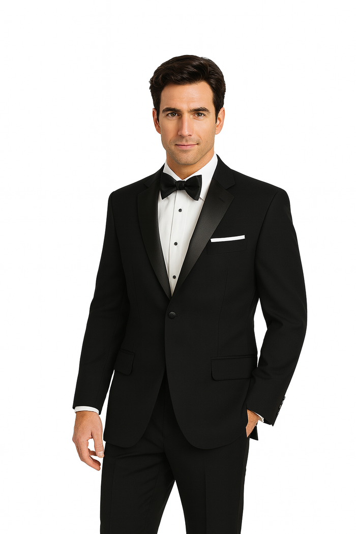 Men's 2 Button Notch Tuxedo Jacket