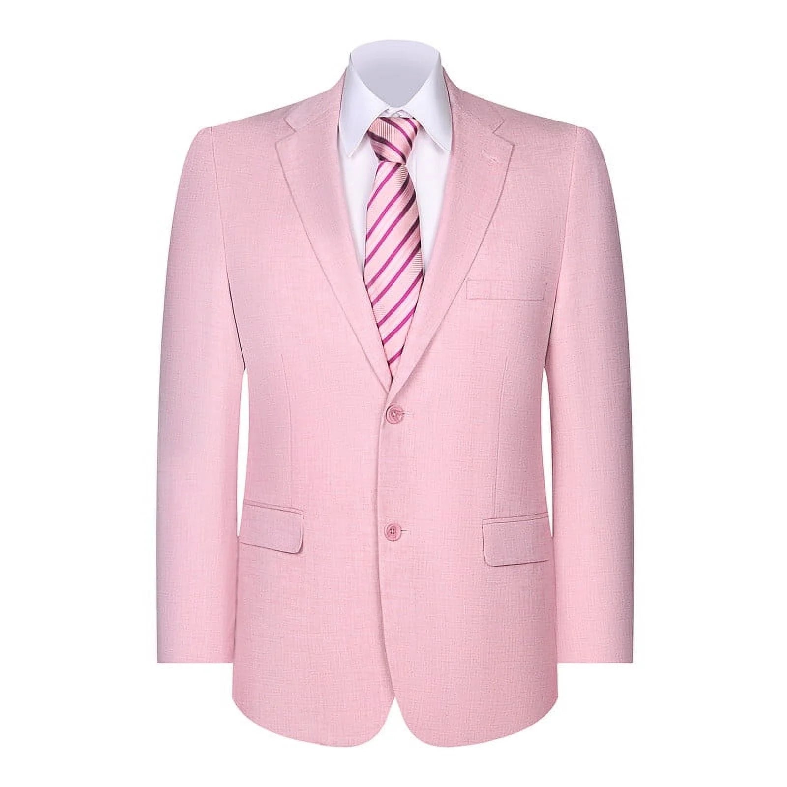 Mens Blazer Classic Fit Sport Coat Two Buttons Lightweight Suit Jacket Iceberg Green USA Men's Outlet