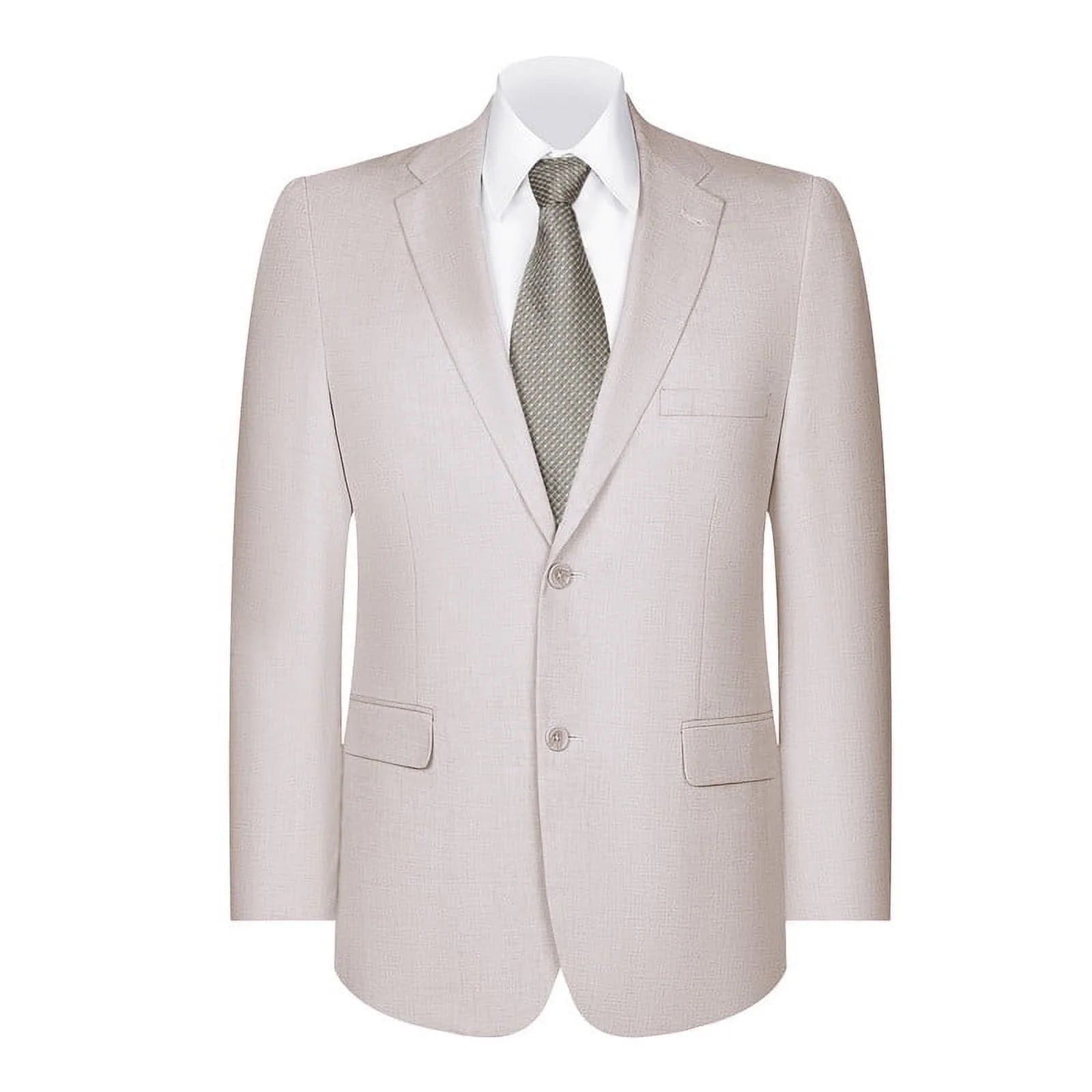 Mens Blazer Classic Fit Sport Coat Two Buttons Lightweight Suit Jacket Iceberg Green USA Men's Outlet