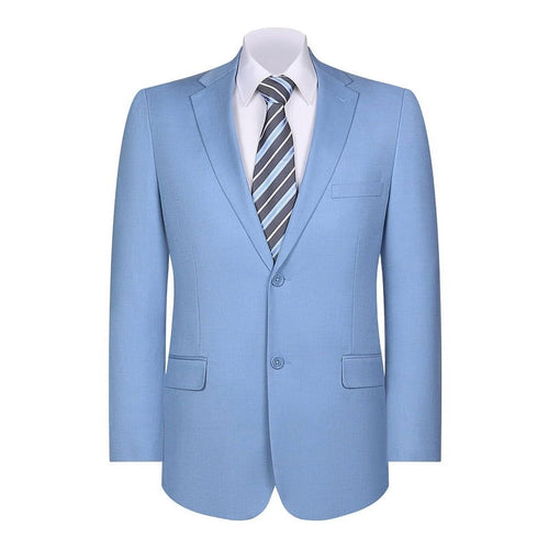 Mens Blazer Classic Fit Sport Coat Two Buttons Lightweight Suit Jacket Iceberg Green USA Men's Outlet