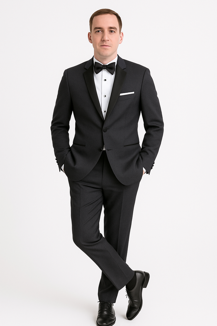 Milan Steel Grey Tuxedo Jacket (Separates) by PROMTUXEDO
