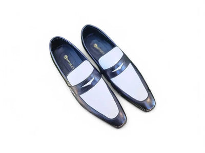Contrast Two Tone Penny Loafer