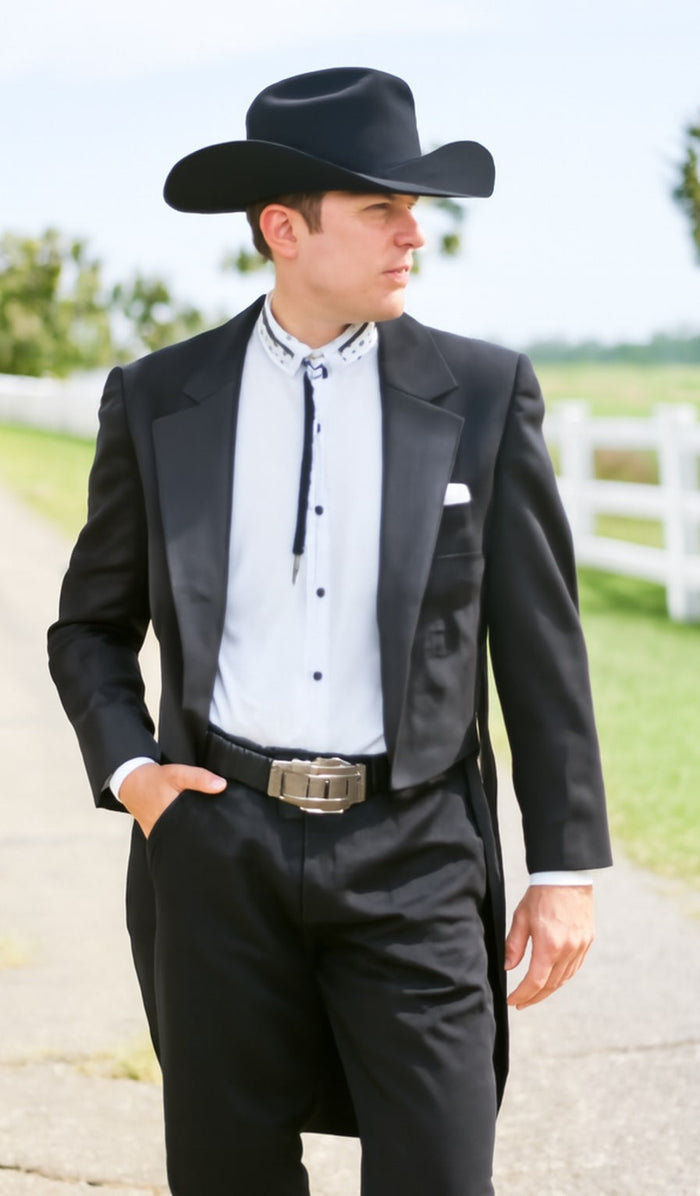 Country Tuxedos For Weddings Mens Black Traje Vaquero Suit & Tuxedo mensusain