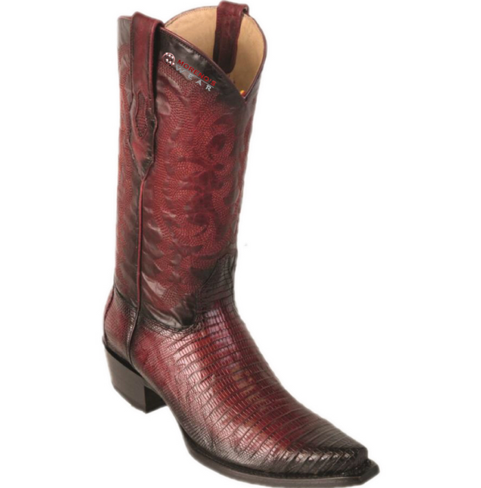Men's Los Altos Teju Lizard Boots Snip Toe (Style 2)